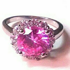 ❤️ Vintage Pink Diamond Ring ❤️